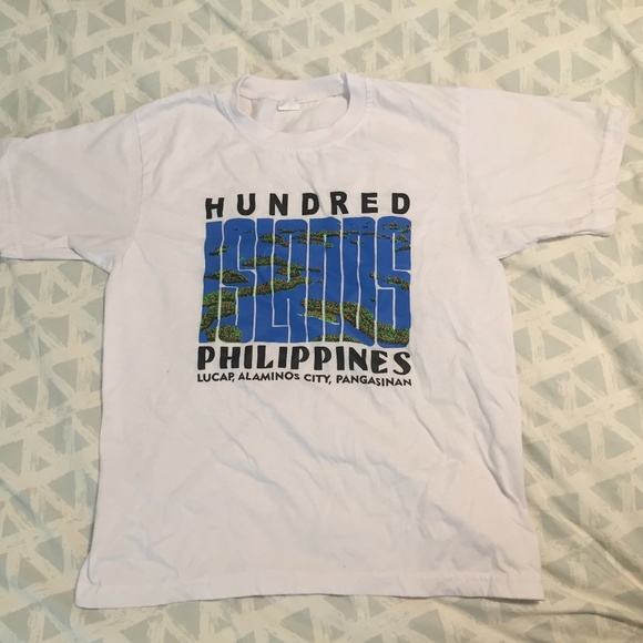 Tops - Hundred islands white t-shirt